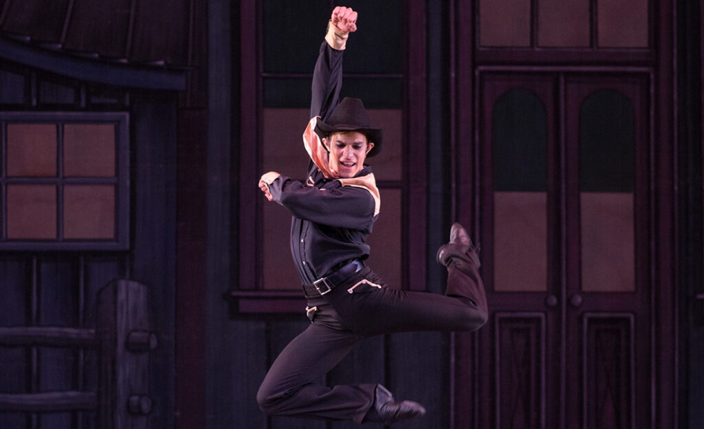 George Balanchine’s Western Symphony ballet performed by Ballet Arizona featuring Nayon Iovino