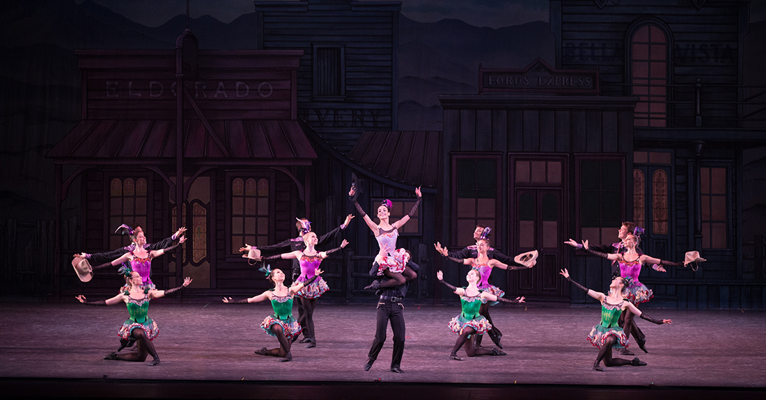 George Balanchine’s Western Symphony ballet performed by Ballet Arizona