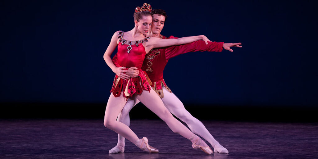 “Rubies” choreography by George Balanchine © The George Balanchine Trust. Photo by Rosalie O’Connor
