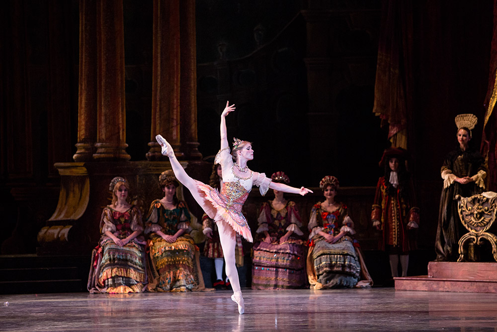  Teel in The Sleeping Beauty. Choreography by Ib Andersen. Photo by Alexander Iziliaev.