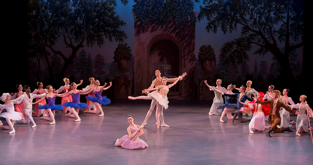  The School of Ballet Arizona students in The Sleeping Beauty, choreography by Carlos Valcarcel. Photo by Brianne Bland.