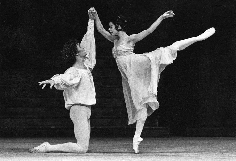 Alessandra Ferri and Wayne Eagling in Kenneth MacMillan's "Romeo & Juliet" in 1984. © Royal Ballet