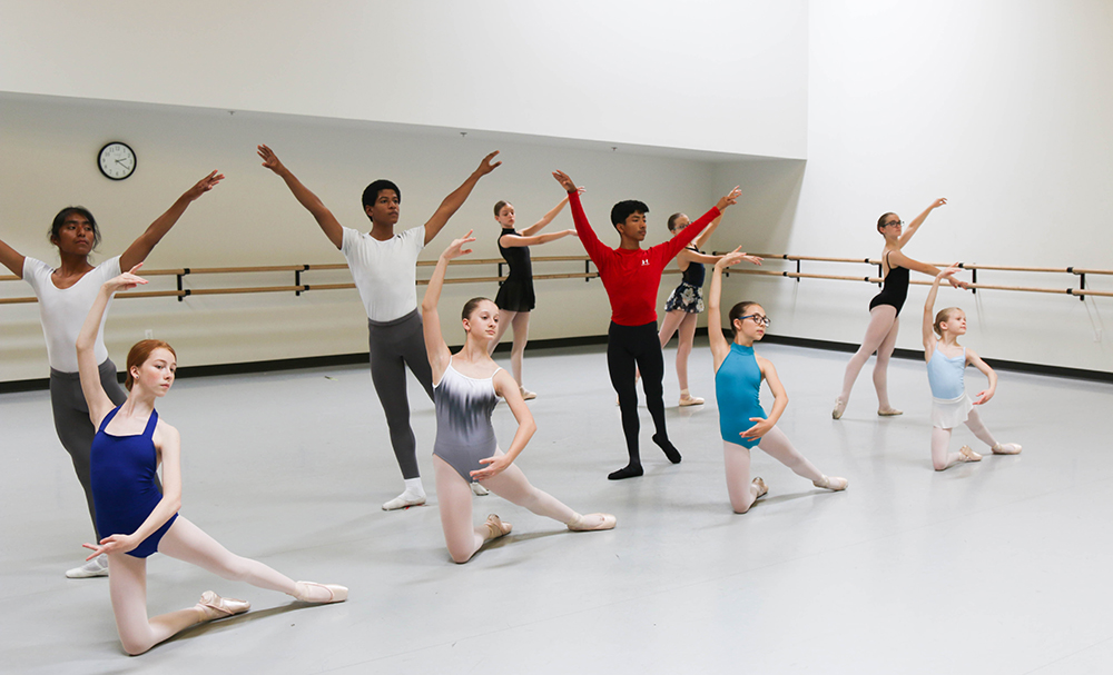 The School of Ballet Arizona students in the 2019 Summer Intensive.
