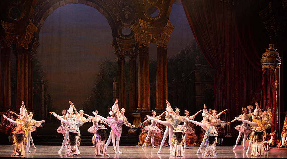 Ballet Arizona dancers in Ib Andersen's "The Sleeping Beauty." Photo by Alexander Iziliaev.