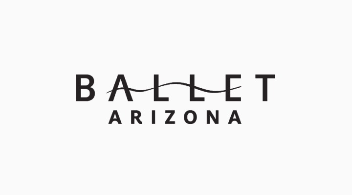Ballet Arizona logo - Elegantly stylized logo representing Ballet Arizona's identity and artistry